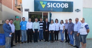 Inauguração da agência Sicoob em Macieira